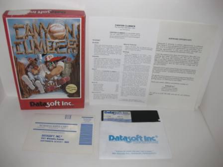 Canyon Climber (Diskette) (CIB) - Atari 400/800 Game